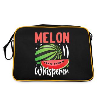 Melon Poison - Retro Bag - black/gold - Back