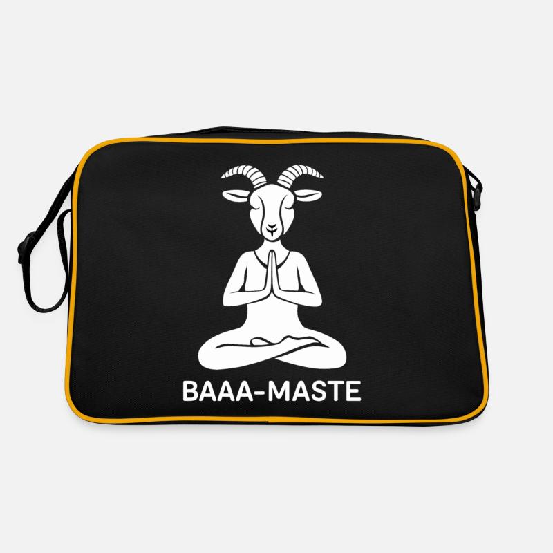 Baaa-Maste Goats Yoga Relaxation Retro Bag
