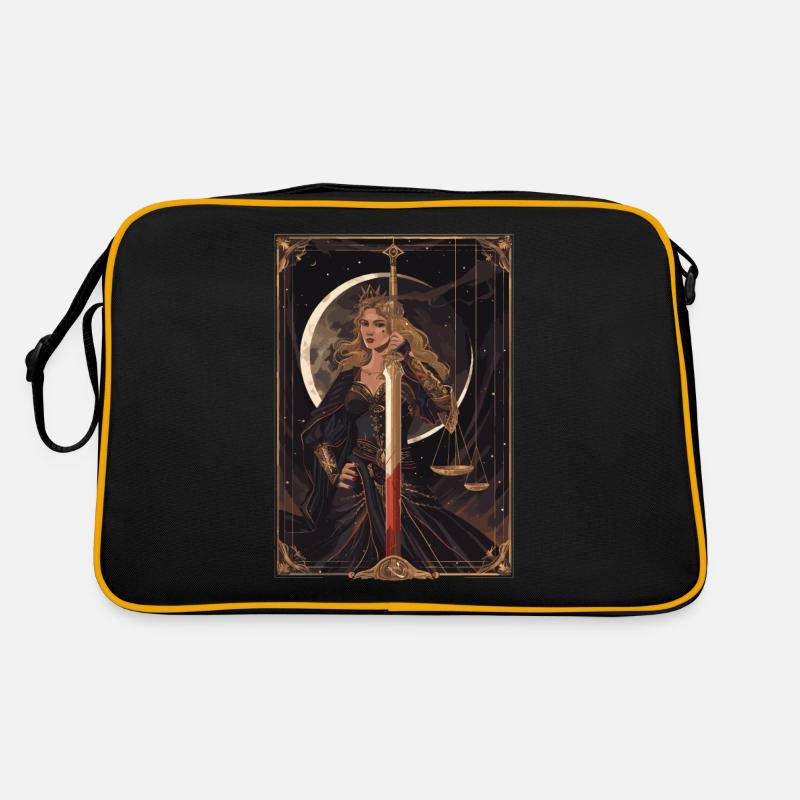 Justice Tarot Sac Retro