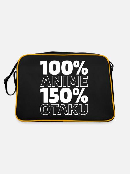 80s Achtziger - Retro Tasche - Schwarz/Gold - Hinten