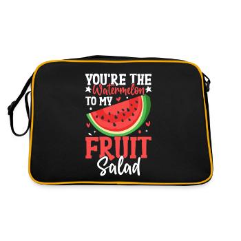 Melon Poison - Sac Retro - noir/or - Dos