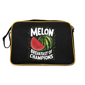 Melon Poison - Sac Retro - noir/or - Dos