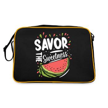 Melon Poison - Sac Retro - noir/or - Dos