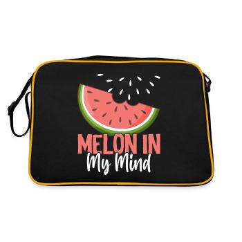 Melon Poison - Sac Retro - noir/or - Dos