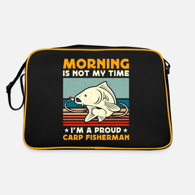 Le matin du pêcheur de carpe n’est pas mon heure de chasse au poisson Sac Retro