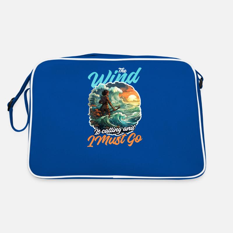 Windsurfen Windruf I Go Retro Tasche