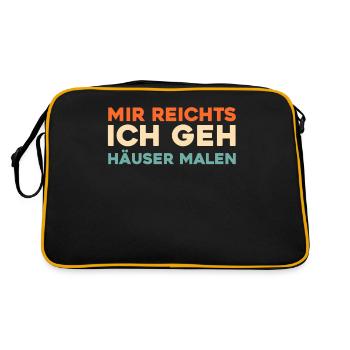 Architect Architecture - Retro Bag - black/gold - Back