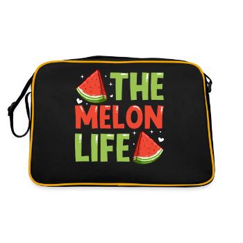 Melon Poison - Sac Retro - noir/or - Dos
