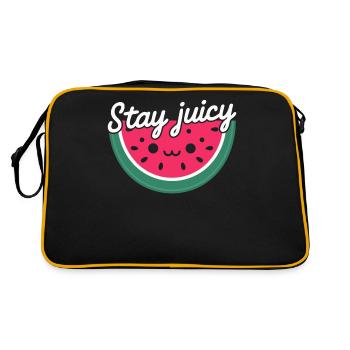 Melon Poison - Retro Bag - black/gold - Back