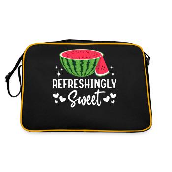 Melon Poison - Retro Bag - black/gold - Back