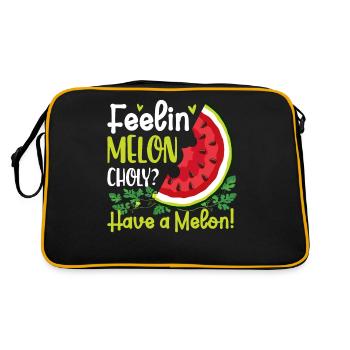 Melon Poison - Sac Retro - noir/or - Dos