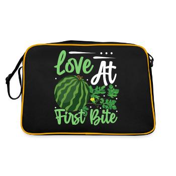 Melon Poison - Retro Bag - black/gold - Back
