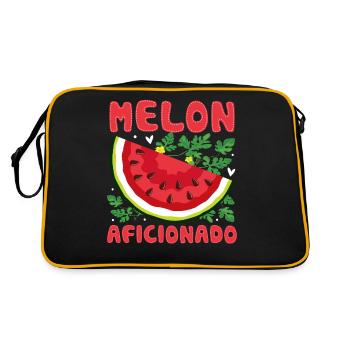 Melon Poison - Retro Bag - black/gold - Back