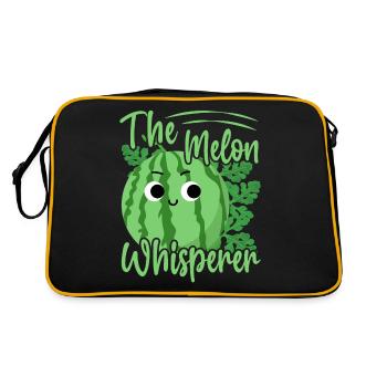 Melon Poison - Retro Bag - black/gold - Back