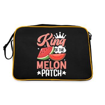 Melon Poison - Retro Bag - black/gold - Back