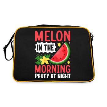 Melon Poison - Sac Retro - noir/or - Dos
