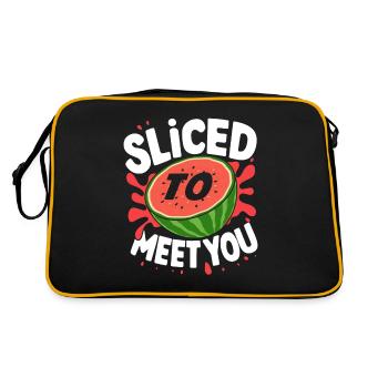 Melon Poison - Retro Bag - black/gold - Back