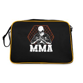 MMA Cage Combat d’arts martiaux mixtes - Sac Retro - noir/or - Dos