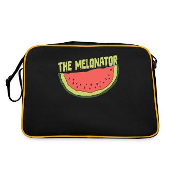 Melon Poison - Retro Bag - black/gold - Back