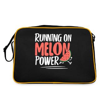 Melon Poison - Retro Bag - black/gold - Back