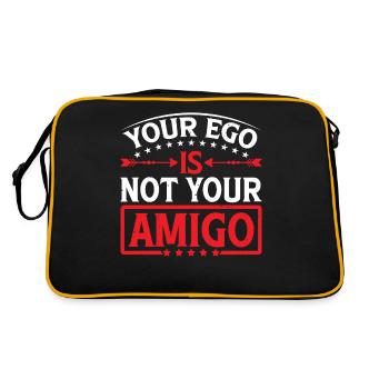 Your Ego Is Not Your Amigo 73 - Retro Bag - black/gold - Back