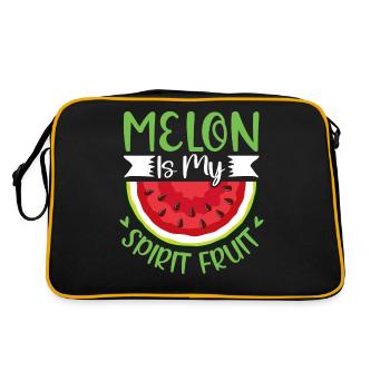 Melon Poison - Retro Bag - black/gold - Back