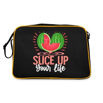 Melon Poison - Retro Bag - black/gold - Back