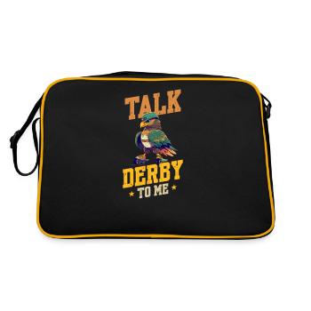 Roller Derby Talk Derby To Me Falcon - Retro Bag - black/gold - Back