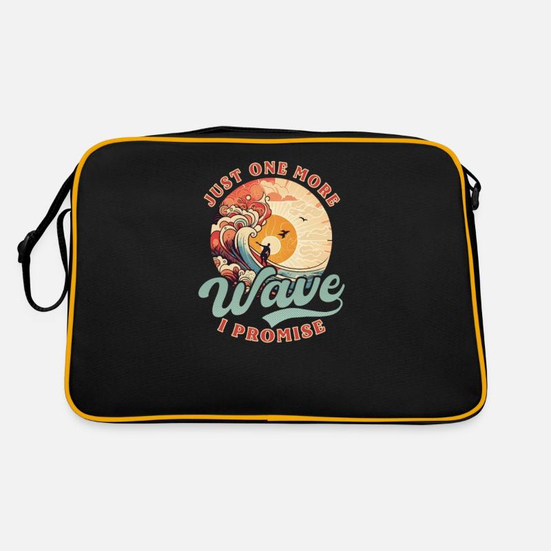 Surfer juste une vague de plus Sac Retro