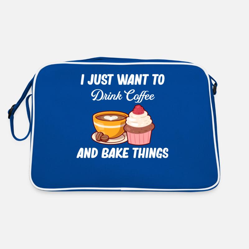I just want to drink coffee and culinary Retro Bag