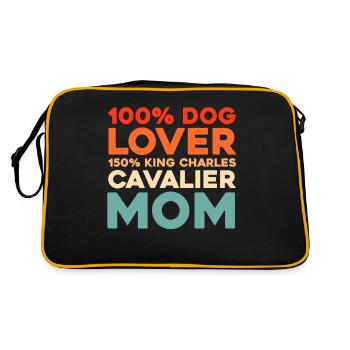 Cavalier du roi Charles - Sac Retro - noir/or - Dos