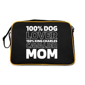 Le roi Charles Cavalier - Sac Retro - noir/or - Dos