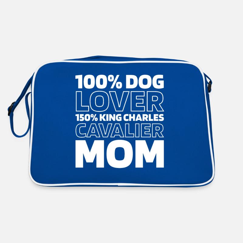 King Charles Cavalier Retro Tasche