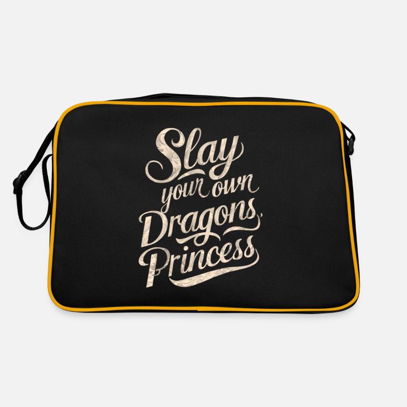 Tuez vos propres Dragons princesse Motif Sac Retro