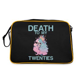 Death To My Twenties 2 - Retro Bag - black/gold - Back