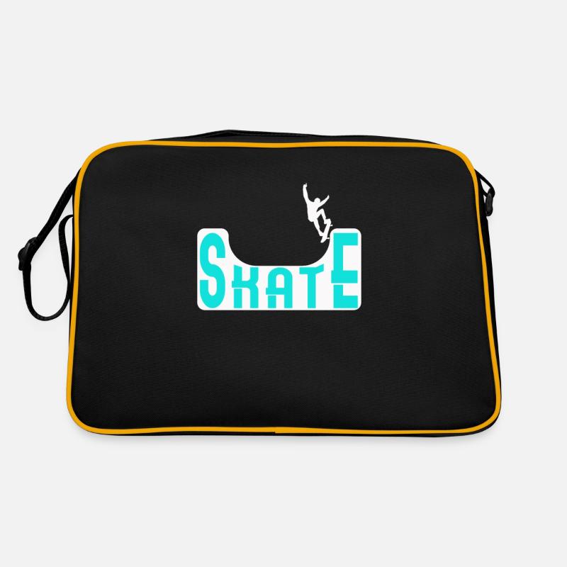 Skate Halfpipe Skateboard Retro Bag