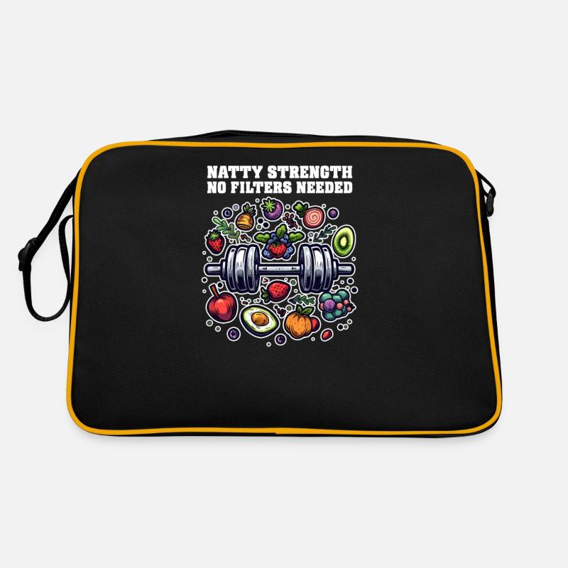 Natty Bodybuilder Natty Strength, No Filters Need Retro Bag