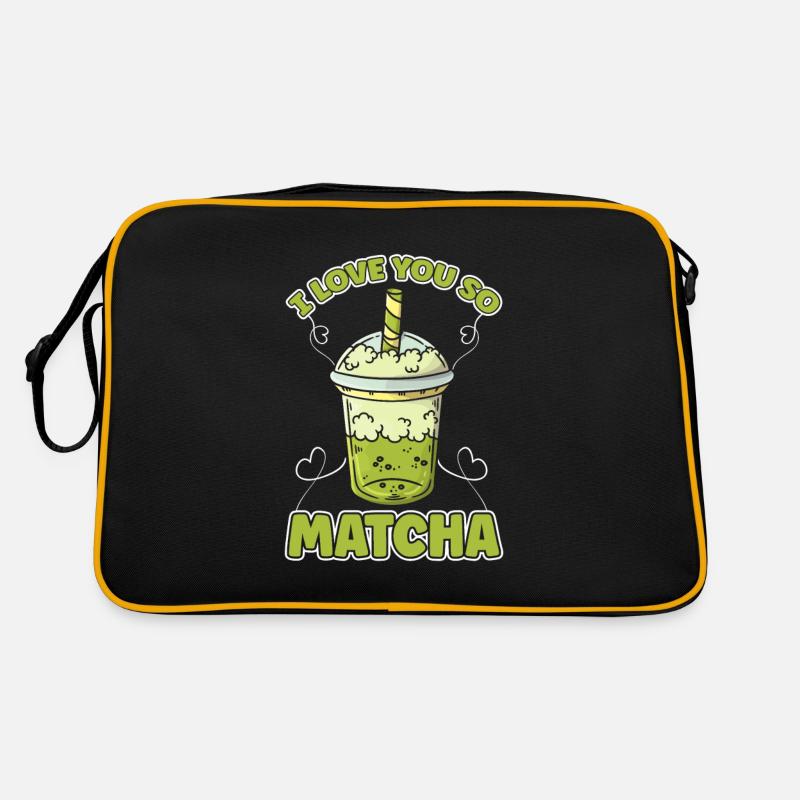 Je t’aime tellement Matcha Sac Retro