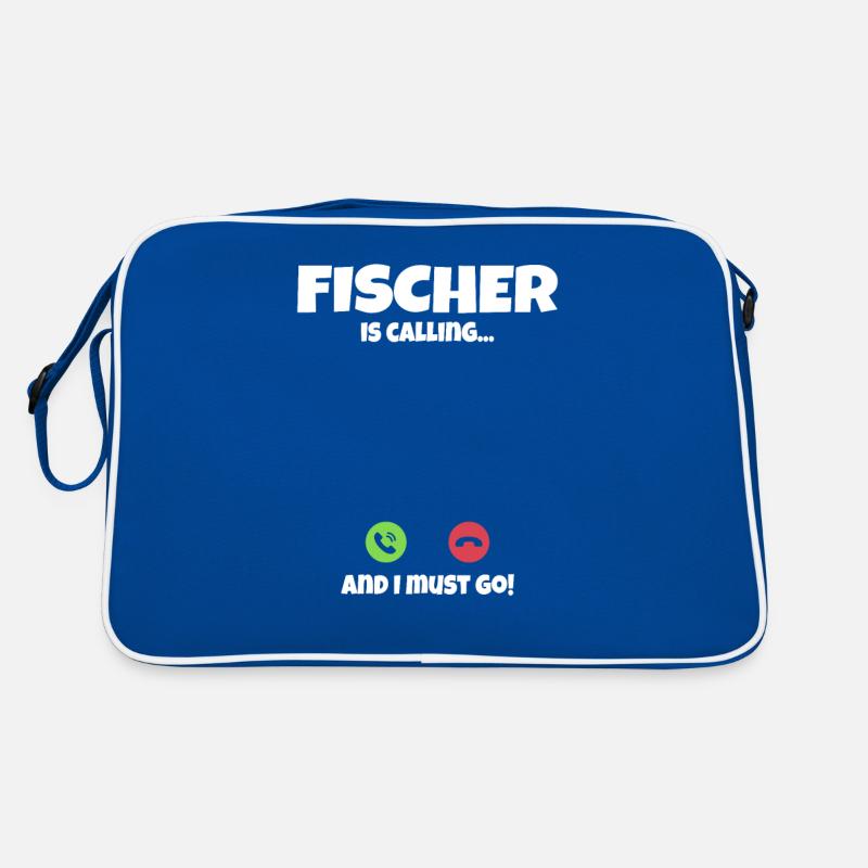 FIscher is Calling Familie Geschenkidee Retro Tasche