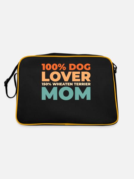 Terrier froment - Sac Retro - noir/or - Dos
