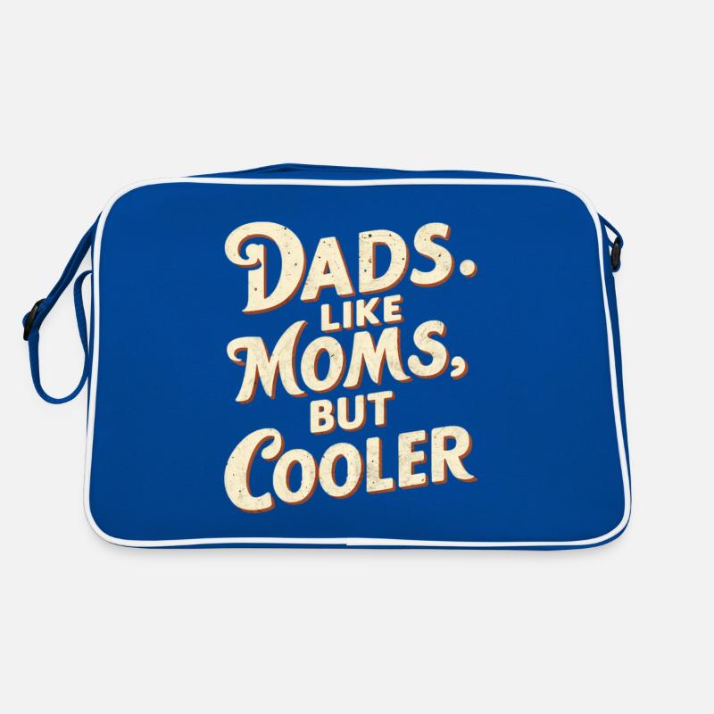 Dads Like Moms Just Cool Saying Retro Bag