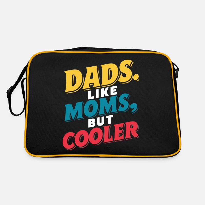 Les papas comme les mamans sont juste cool en disant Sac Retro