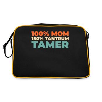 Mom Mom - Retro Bag - black/gold - Back