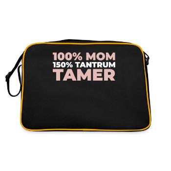 Mom Mom - Retro Bag - black/gold - Back