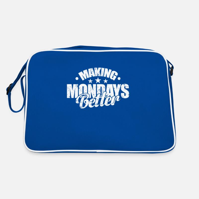 Making Mondays Better Retro Tasche