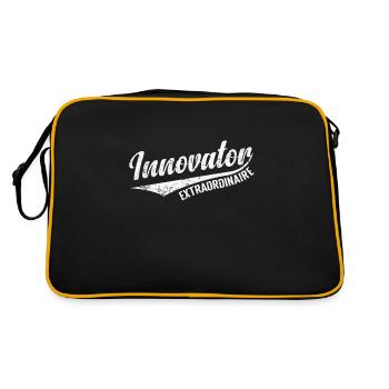 Innovateur extraordinaire - Sac Retro - noir/or - Dos