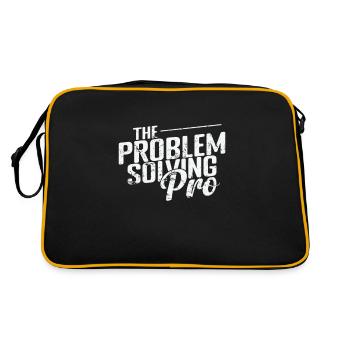The Problem-Solving Pro - Retro Bag - black/gold - Back