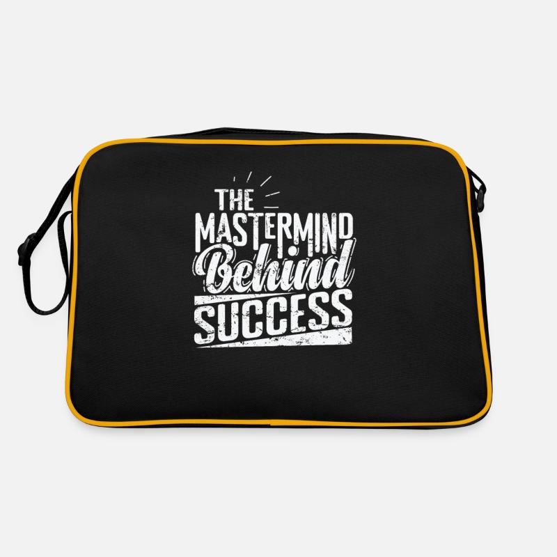 The Mastermind Behind Success Retro Tasche
