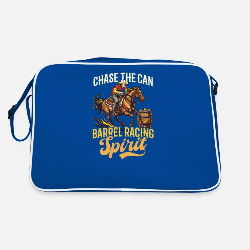 Western Rodeo Chase the Can : L’ de la course de barils Sac Retro