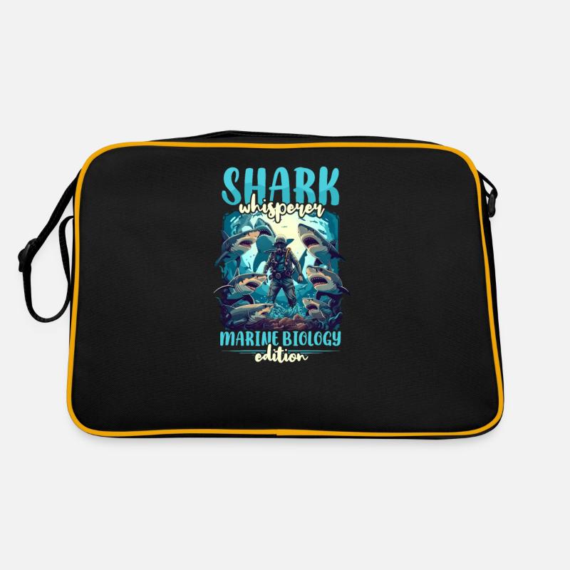 Biologiste Amant les requins Shark Whisperer Sac Retro